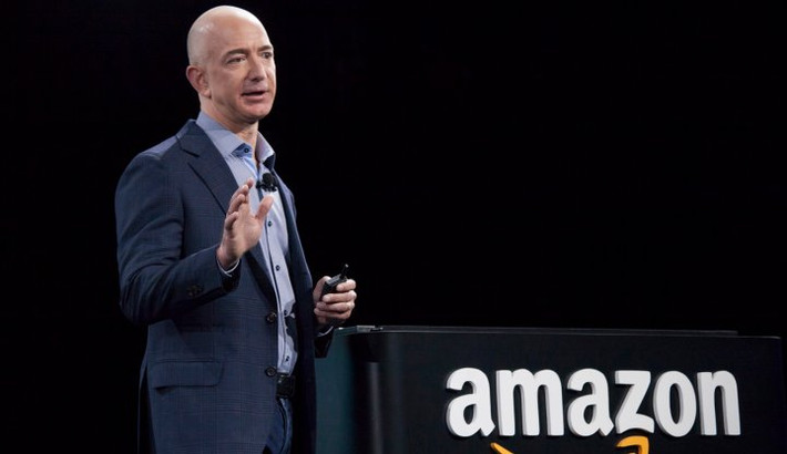 Tháng 4/2016, vị tỷ phú Jeff Bezos kiếm được 6 tỷ USD chỉ trong vòng 20 phút. Ảnh: Fortune.