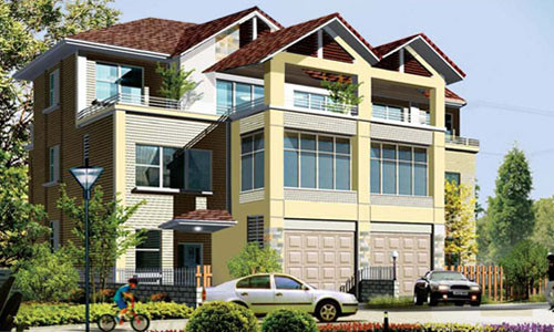 Thiết kế mặt bằng xung quanh luôn hướng tới thiên nhiên, kiến tạo một môi trường sống xanh cho không gian sống hoàn hảo. Ảnh: Inhome.