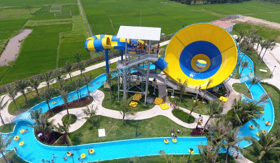 Dự án khu đô thị sinh thái Tuần Châu Ecopark được mệnh danh là "tiểu Tuần Châu giữa lòng Hà Nội" với tổng số vốn đầu tư 5.000 tỷ đồng. Ảnh: Zing.