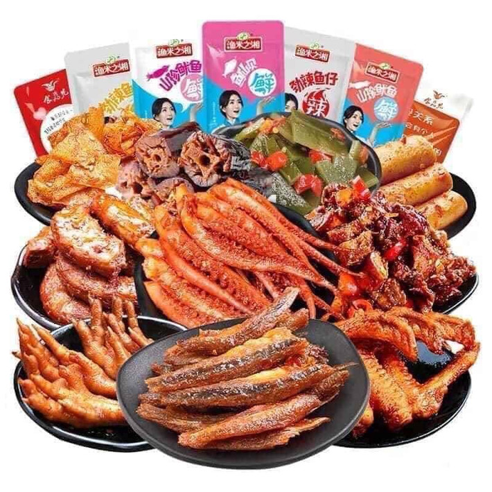 Nếu chia nhỏ, mỗi gói "thịt hổ", "thịt gà" đồng giá 3.000 đồng/gói?