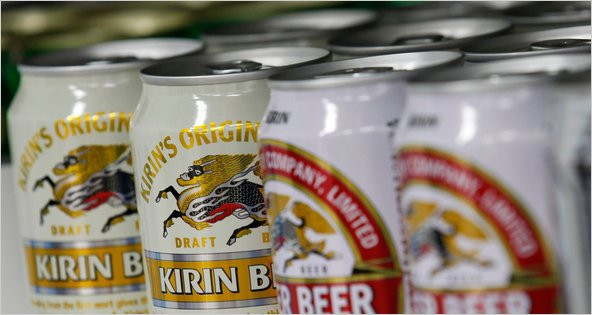 Năm 2015, Kirin Holdings mua lại công ty bia lớn nhất Myanmar và hiện muốn mở rộng hoạt động kinh doanh tại khu vực Đông Nam Á. Ảnh: New York Times.