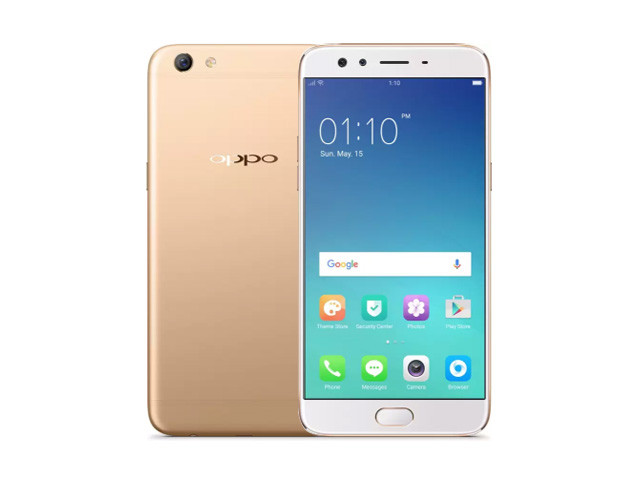Cùng giá bán với Samsung Galaxy J7 Pro (6,999 triệu đồng), OPPO F3 nổi bật với cụm camera selfie kép ở mặt trước, trong đó bao gồm một ống kính góc siêu rộng và một ống kính tiêu chuẩn. Ảnh: Pinoytechnoguide.