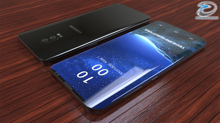 Theo kế hoạch, Samsung sẽ ra mắt Galaxy S9 vào tháng 1/2018. Ảnh: Techconfigurations.