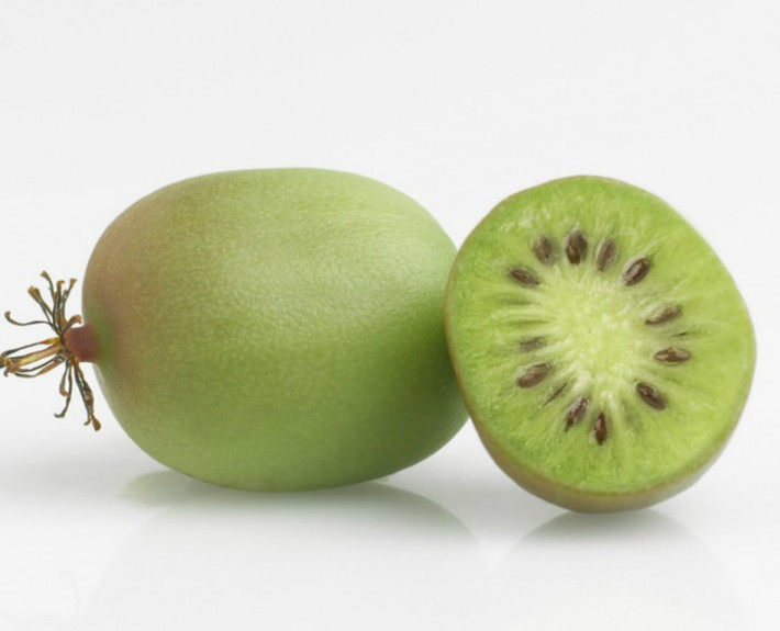 Kiwi tí hon nhỏ bằng 1/10 so với kiwi thường. Ảnh: Fruitnet.