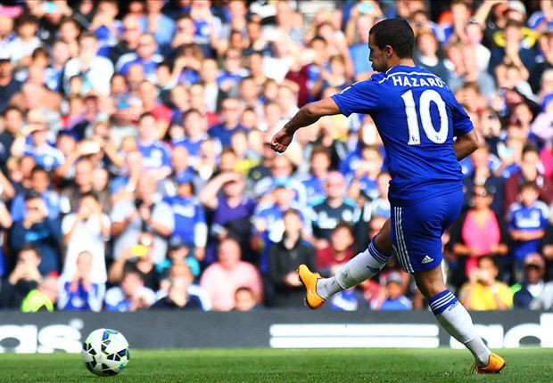 Trong 3 năm trở lại đây, Hazard là một trong những ngôi sao bóng đá có giá trị chuyển nhượng thuộc hàng cao nhất thế giới mà các đại gia muốn sở hữu. Ảnh: Goal.