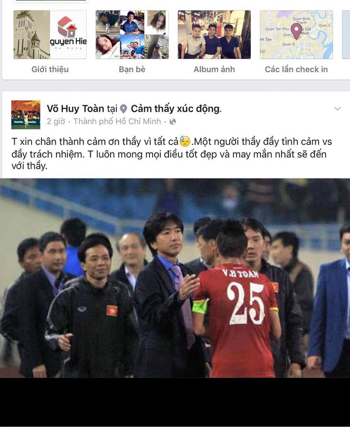 Những ngôi sao sân cỏ Việt như Quế Ngọc Hải, Mạc Hồng Quân hay Huy Toàn... đã gửi những lời tri ân ý nghĩa và giàu cảm xúc tới HLV Miura sau khi từ nay không còn được ông hướng dẫn, chỉ đạo.