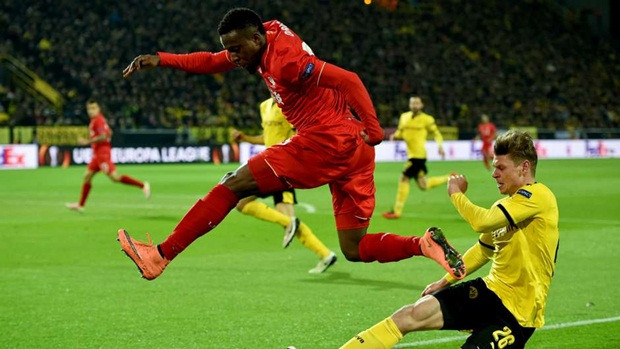 Divock Origi là cầu thủ xuất sắc nhất trận đấu Dortmund 1-1 Liverpool. Anh cũng chính là người ghi bàn mở tỷ số trận đấu ở phút 36.