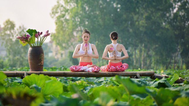 Cũng theo bình luận của những người từng theo tập yoga, thì tập bộ môn này cần một sự tĩnh tâm nhất định và khung cảnh tĩnh mịch của hồ sen là nơi tập lý tưởng.