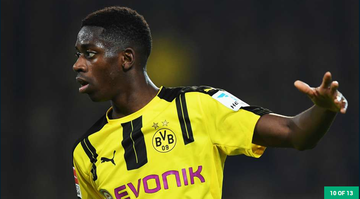 Dortmund dù đã có chiến thắng 1-0 trước Sporting CP tuy nhiên một cầu thủ của họ vẫn phải lọt vào đội hình mà không cầu thủ nào muốn "ngồi" đó là Ousamane Dembele.