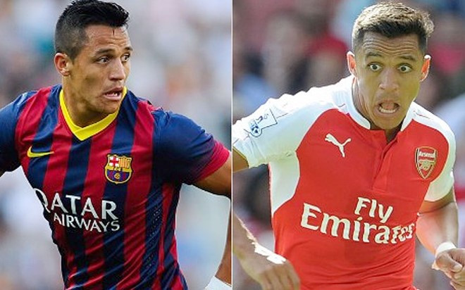 Alexis Sanchez thuộc số ít cầu thủ bị lôi kéo từ Barcelona về Arsenal. Sanchez khá đen đủi khi chuyển đến và chuyển đi ngay trước khi Barca giành Champions League. Sau 88 trận ở Nou Camp, anh ghi 39 bàn thắng. Sanchez đang là trụ cột khó thay thế của Arsenal.