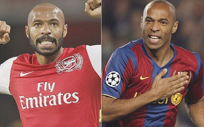 Thierry Henry là chân sút vĩ đại nhất lịch sử CLB Arsenal, bên cạnh đó anh cũng là huyền thoại của giải ngoại hạng Anh. Trong thời gian từ năm 1999-2007, tiền đạo người Pháp đã có 226 bàn thắng cho các pháo thủ thành London. Sau đó, Henry đã nối dài thành công của mình khi sang thi đấu cho Barca với cú ăn 6 năm 2009.