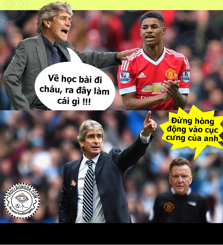 Trận derby thành Manchester đã diễn ra với chiến thắng nghiêng về Man United bằng bàn thắng duy nhất của Rashford.