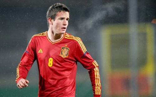Saul Niguez (ĐT Tây Ban Nha, 21 tuổi).