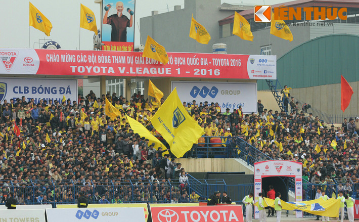 Mùa giải V.League 2016 khởi tranh bằng trận làm khách của đại gia Hà Nội T&T trên sân Thanh Hóa.