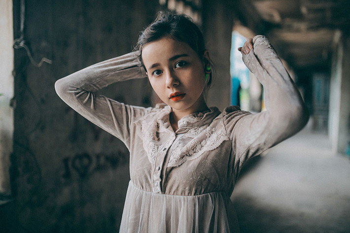 Sandra Maria là cô gái xinh năm 2001. Cô bé 10X này có bố là người Việt và mẹ là người Đức gốc Ba Lan.