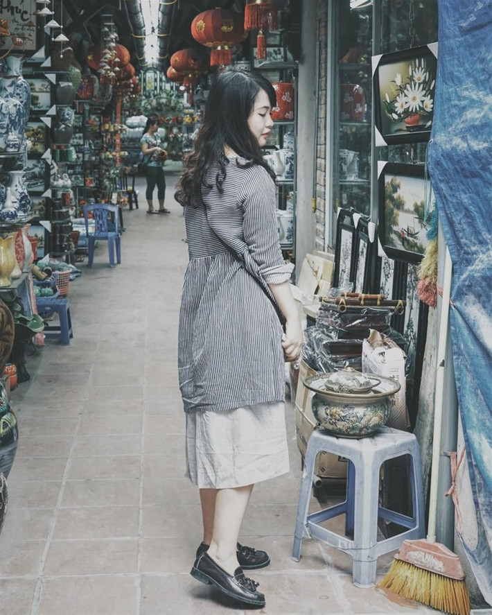 Còn gì tuyệt hơn khi chẳng cần đi đâu xa khỏi thủ đô mà vẫn có được vô số background đẹp để check-in vào những dịp cuối tuần. Ảnh: @ 3qquanquai.