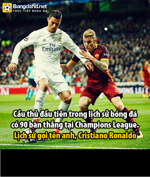 Ảnh chế bóng đá đã trở lại với những trận đấu tại lượt về vòng 1/8 UEFA Champions League. Nơi mà Cris Ronaldo đã đi vào lịch sử với 90 bàn thắng tại giải đấu danh giá này.