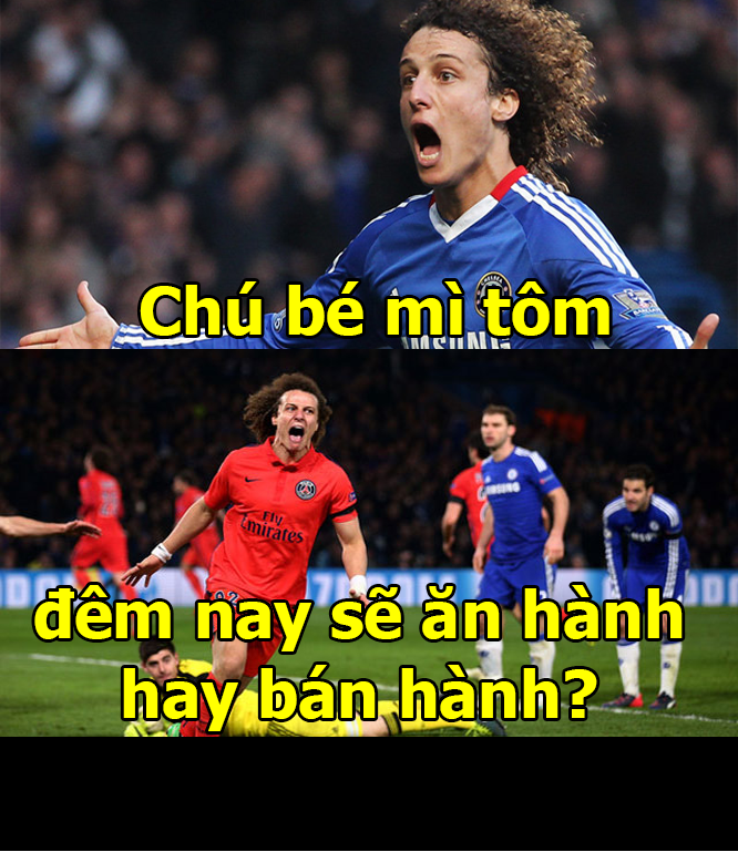 Nghiệp duyên đã đưa David Luiz lần thứ hai liên tiếp gặp lại đội bóng cũ là Chelsea ở UEFA Champions League.