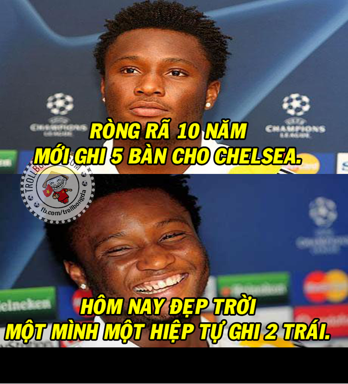 Obi Mikel là người hùng thầm lặng của Chelsea trong trận chiến với PSG trên sân Parc des Princes với bàn thắng gỡ hòa quý như vàng.
