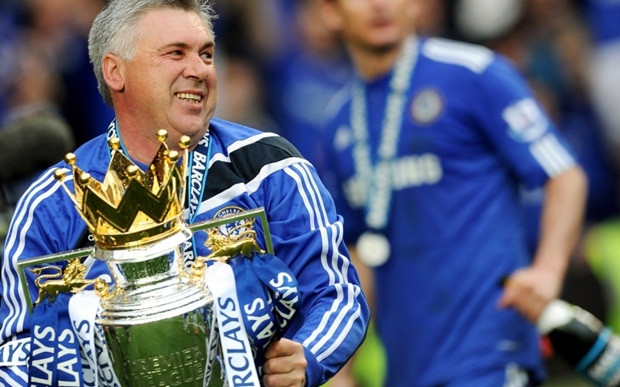 Carlo Ancelotti (Italy): Chelsea (76 trận, thắng 48, hòa 13, thua 15, tỷ lệ: 63,16%).