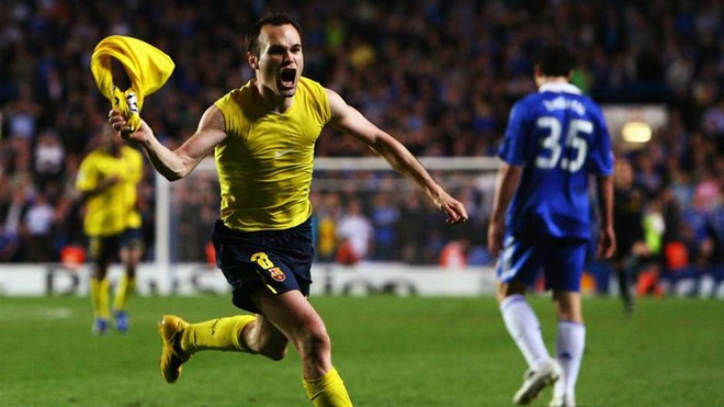 Iniesta là nhân vật không thể thiếu giúp Barcelona của Pep hai lần lên ngôi vương châu Âu chỉ trong 3 mùa giải từ 2008 đến 2011.