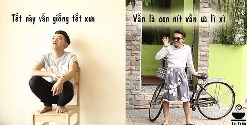 Không ai "muốn lớn" vì sợ sẽ không được nhận tiền lì xì vào dịp Tết.