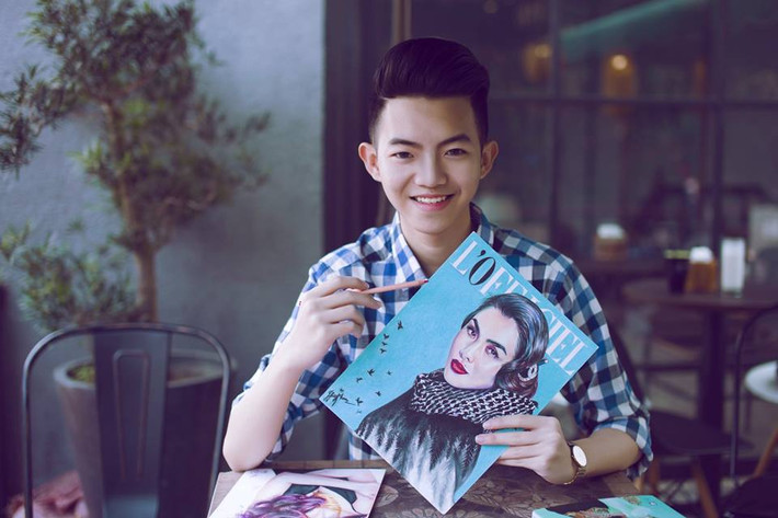 Bất cứ ai nhìn thấy những bức vẽ của cậu bạn này đều phải trầm trồ và ngưỡng mộ.