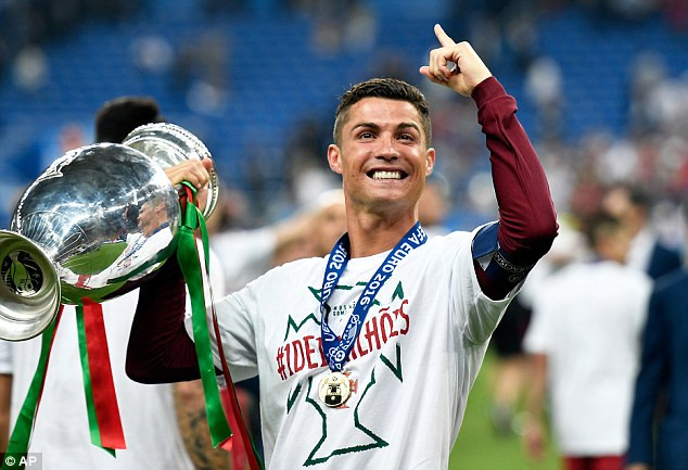 Đứng đầu trong danh sách cầu thủ hay nhất năm 2016 do trang Goal.com mới công bố không ai khác chính là Cristiano Ronaldo. Mùa giải 2015/2016 là mùa giải hết sức thành công của siêu sao người Bồ Đào Nha tại CLB cũng như ĐTQG, anh cũng liên tục xô đổ nhiều kỷ lục và khiến kình địch Lionel Messi phải "ấm ức".