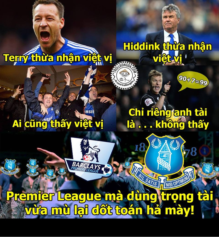 Trong khi đa phần các thành viên của Chelsea đều tự nhận mình đã việt vị trong bàn thắng của Terry nhưng ông trọng tài lại không nghĩ vậy và đã công nhận bàn thắng cho The Blue.