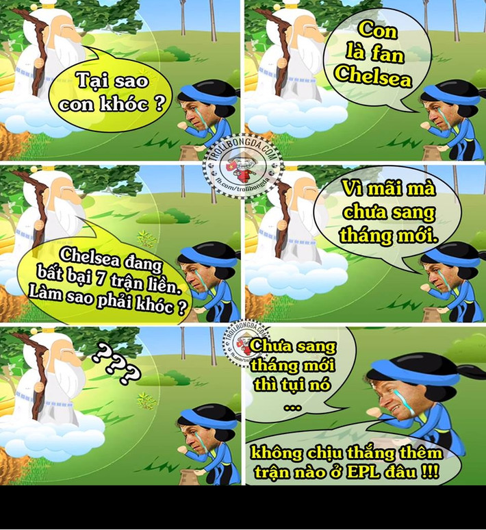 Nước mắt của fan Chelsea khi đội nhà lại tiếp tục hòa.