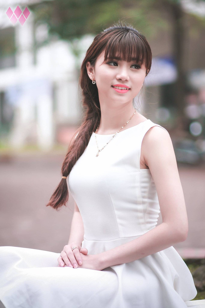 Cao Thị Hương là sinh viên lớp 59CB2 - Khoa Công trình biển và dầu khí