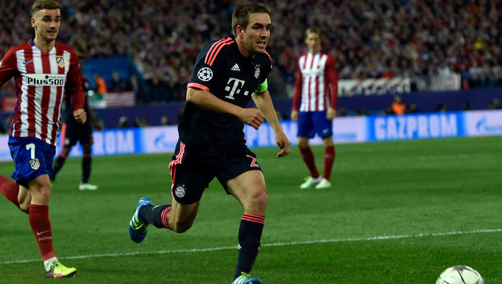 Công thủ toàn diện, Philipp Lahm chính là một trong những cầu thủ thi đấu hay nhất trong đội hình Bayern Munich trong trận thua trước Atletico Madrid tại bán kết lượt đi Champions League.