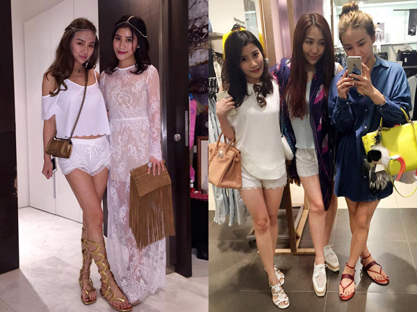 Có những ông bố là những trọc phú, giàu sang cùng thói quen chịu chi, sang chảnh của mình hai cô nàng này khiến nhiều người "ngả mũ chào thua".