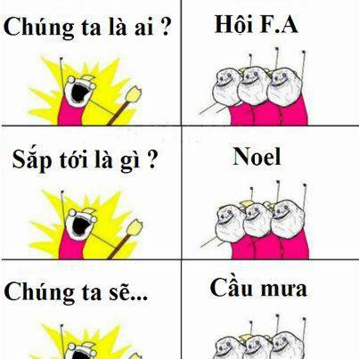 Mỗi dịp lễ Giáng Sinh cận kề, dân FA trên mạng xã hội lại chuẩn bị tinh thần "tính kế" lập đàn cầu mưa để các cặp đôi không thể tận hưởng trọn vẹn ngày vui.