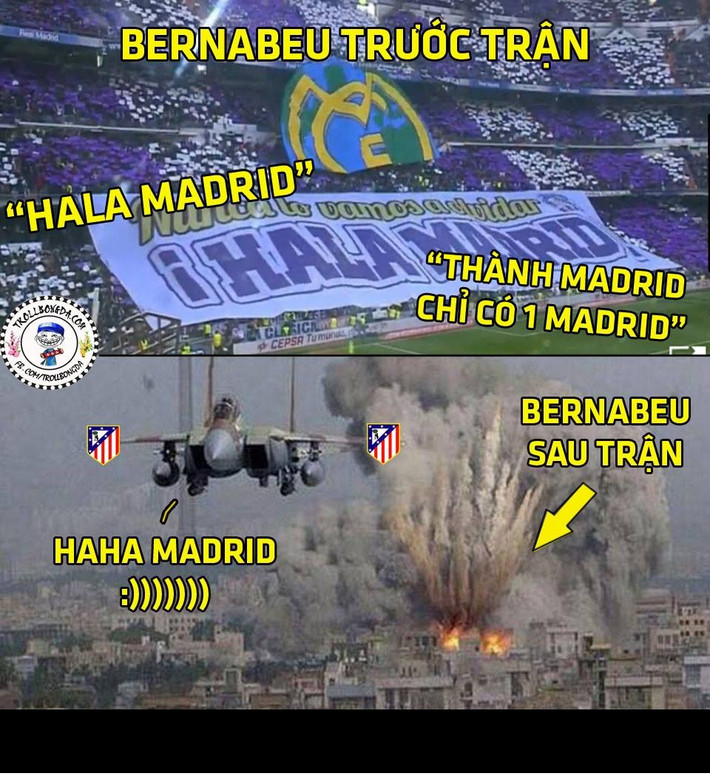 Tuần vừa qua cũng chứng kiến trận derby thành Madrid rực lửa khi Atletico Madrid đã hạ gục Real Madrid bằng một chiến thật vô cùng "vi diệu".