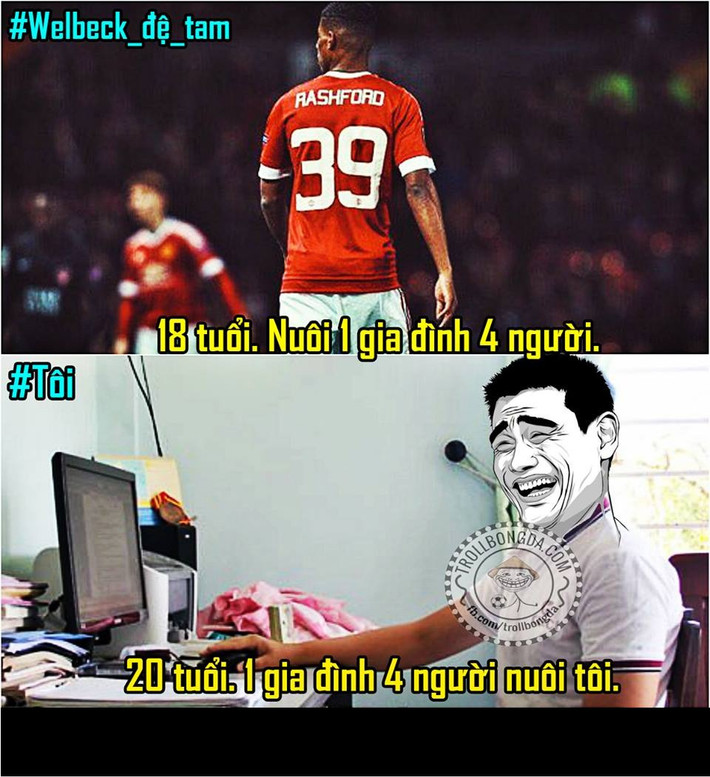 Mặc dù mới 18 tuổi nhưng Rashford trở thành "cây săn" tiền chủ lực của gia đình khi một mình anh nuôi cả 4 người trong gia đình.