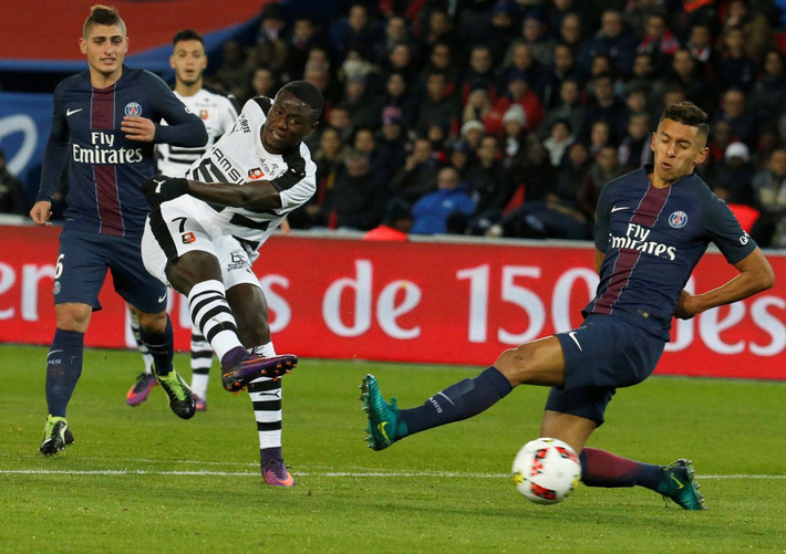 Marquinhos đã quá quen thuộc với châu Âu. Ở Ligue 1 vừa qua, cầu thủ người Brazil có 65% số lần tắc bóng thành công.