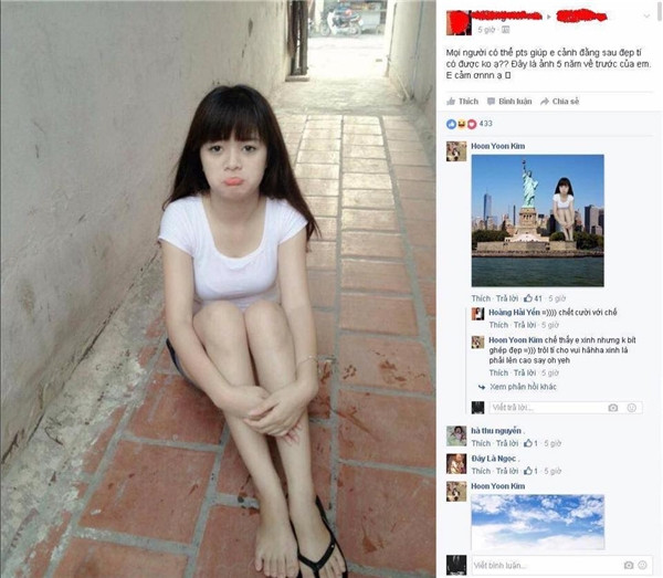 Vừa qua, rất nhiều trường hợp nhiều thành viên mạng đã phải nhận cái kết đắng lòng khi nhờ các "thánh mạng" chỉnh sửa giúp ảnh. Mới đây, một cô gái trẻ đã rơi vào hoàn cảnh đó.