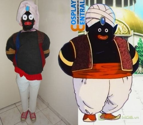 Nghệ thuật cosplay Nhật Bản dường như đã bị nam thanh niên Thái Lan này "xào nấu" không thương tiếc.