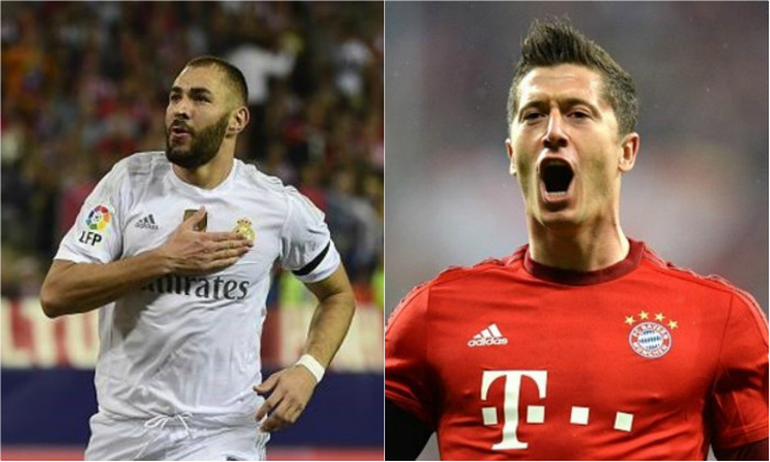 Karim Benzema và Robert Lewandowski là những cầu thủ xếp thứ 4 trong danh sách những cầu thủ ghi bàn nhiều nhất châu Âu với 17 bàn thắng và 34 điểm.