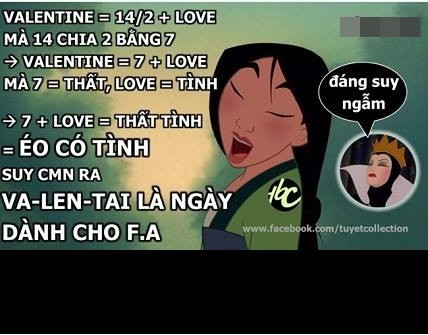 Đáng ra ngày Valentine phải là dành cho dân FA theo định nghĩa của nhiều cư dân mạng.