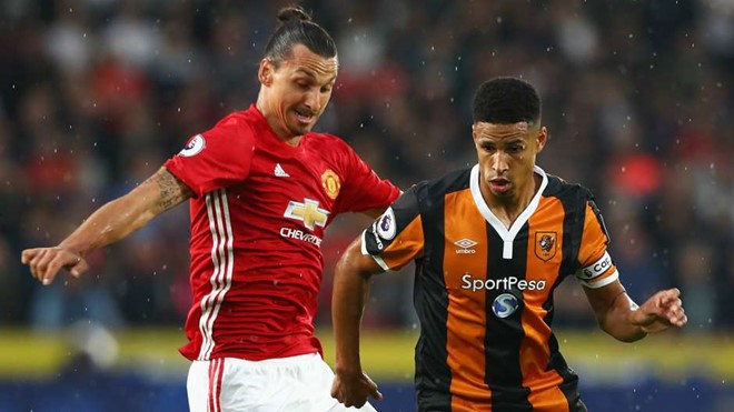 Màn trình diễn chắc chắn và lăn xả của trung vệ Curtis Davies là nguyên nhân dẫn đến việc các ngôi sao tấn công bên phía Man United không cú dứt điểm nào chính xác trừ Rashford.