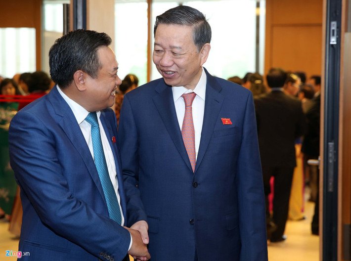 Bộ trưởng Công an Tô Lâm.