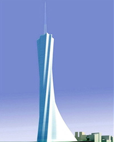 Tháp Empire City cao 86 tầng lúc hoàn thành dự kiến năm 20122 sẽ là tòa nhà cao nhất Việt Nam “soán ngôi” tòa nhà cao nhất Việt Nam đã được hoàn thiện và sử dụng là Keangnam Landmark 72 (Hà Nội). Nguồn ảnh: Kinh tế và đô thị.