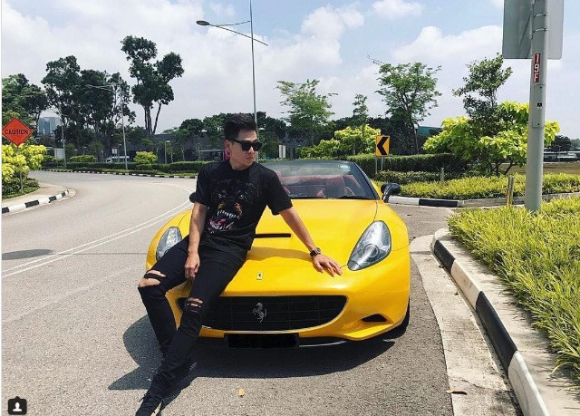 Thiếu gia Việt cực ngầu bên siêu xe.