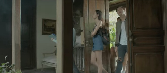 Không ít khán giả đặc biệt ấn tượng với ngôi nhà cổ trong MV của Hồ Ngọc Hà. Đây là một căn nhà cổ ở Thủ Đức, TP HCM.