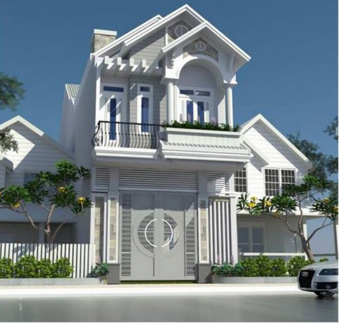 Kết hợp song đôi 2 giếng trời ở giữa nhà và phía sau phòng tắm giúp ngôi nhà ống luôn đầy đủ ánh sáng, gió. Ảnh: Nhadepktv.