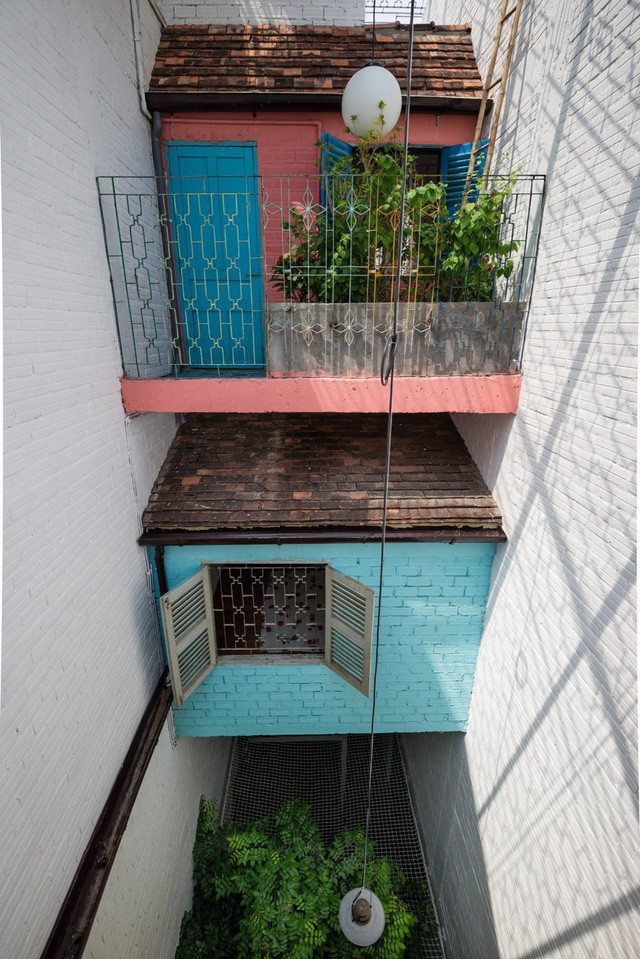 Hình ảnh ngôi nhà nhỏ xưa ở Sài Gòn hiện ra rõ nét. Nguồn ảnh: Archdaily.
