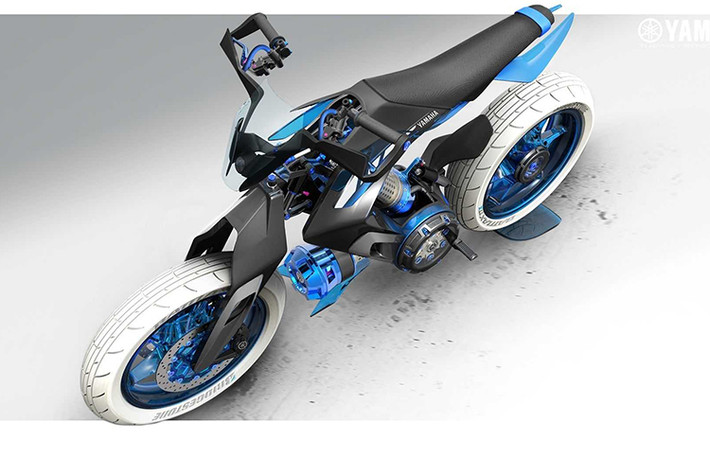 Chiếc Yamaha XT500 H20 2025 mang phong cách địa hình này sẽ được trang bị sẵn bộ vành nan 21 inch ở trước và 18 inch phía sau đi kèm lốp gai.