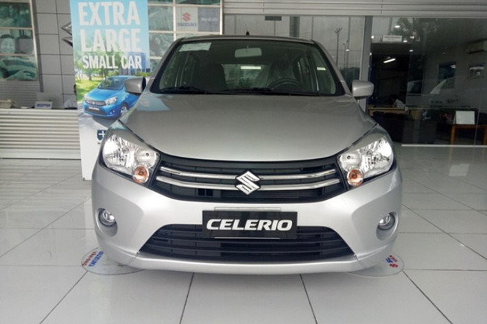 Mẫu xe cỡ A Suzuki Celerio tại Việt Nam sở hữu kích thước dài 3.600 mm, rộng 1.600 mm và cao 1.540 mm, cùng chiều dài cơ sở 2.425 mm. Khoảng sáng gầm xe 145 mm, bán kính vòng quay 4.700 mm. Nhờ đó, Celerio được đánh giá là khá rộng rãi so với các đối thủ cùng phân khúc.